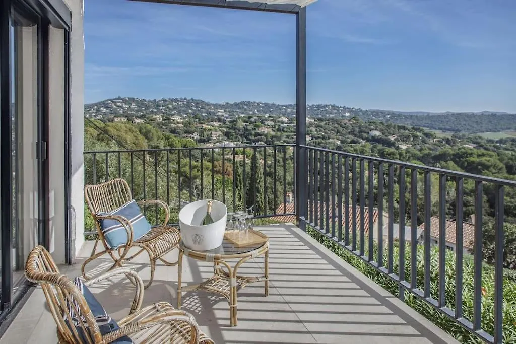Villa Classee 4 Etoiles , Vue Mer , Piscine, Clim, Parking La Croix-Valmer