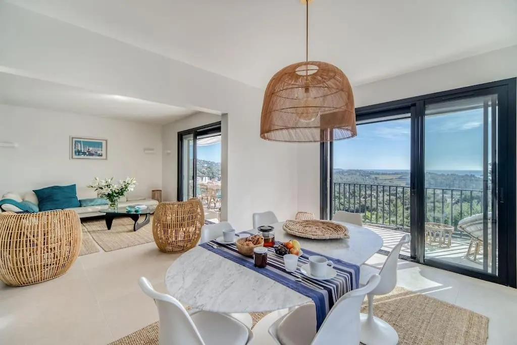 Villa Classee 4 Etoiles , Vue Mer , Piscine, Clim, Parking La Croix-Valmer