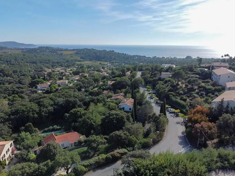 Villa Classee 4 Etoiles , Vue Mer , Piscine, Clim, Parking La Croix-Valmer
