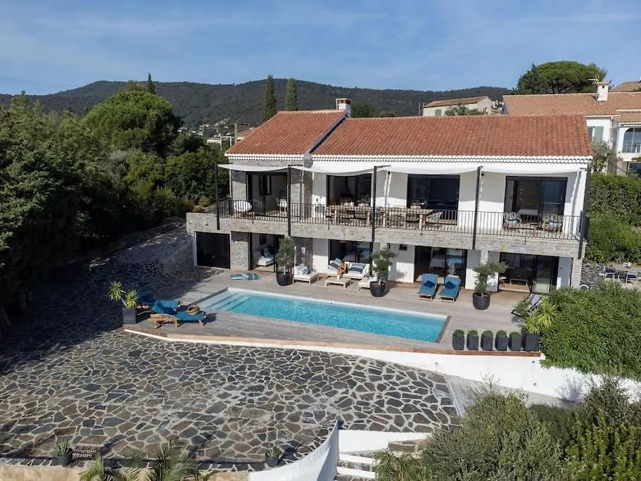 Villa Classee 4 Etoiles , Vue Mer , Piscine, Clim, Parking La Croix-Valmer France